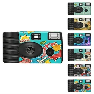 Retro Quicksnap Flash Disposable Film Camera W/ 12 Exposures