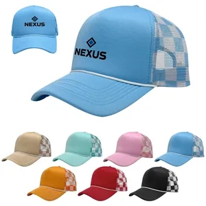 5 Panel Mesh Back Trucker Hat Cap