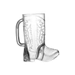 17oz LED Glowing Boot Beer Cup with Handle | https://www.bestnamebadges.com