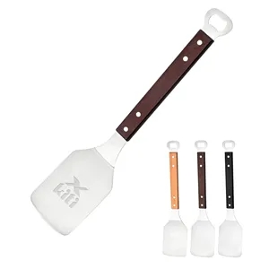 Stainless Steel Grill Spatula W/ Bottle Opener