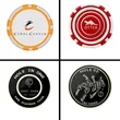 Custom 1.7'' Full Color Ceramic Poker Chips | https://www.bestnamebadges.com