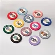 Custom 1.7'' Full Color Ceramic Poker Chips | https://www.bestnamebadges.com