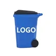 Garbage Can Stress Reliever with Custom Logo | https://www.bestnamebadges.com