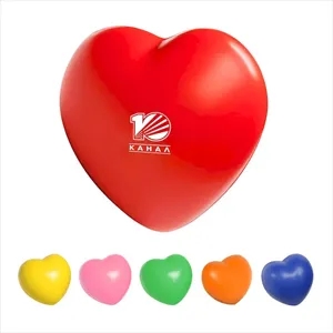 Heart Shaped Stress Reliever with Custom Logo