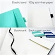 A5 Hardcover Ruled Notebook with Elastic Band | https://www.bestnamebadges.com