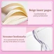 PU Soft Cover Sparkly Star Elastic Closure Journal | https://www.bestnamebadges.com