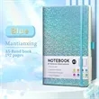 PU Soft Cover Sparkly Star Elastic Closure Journal | https://www.bestnamebadges.com