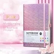 PU Soft Cover Sparkly Star Elastic Closure Journal | https://www.bestnamebadges.com