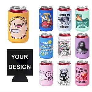 Neoprene Collapsible 12Oz Slim Can Cooler