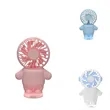 Astronaut USB Mini Handheld Fan with Phone Stand | https://www.bestnamebadges.com