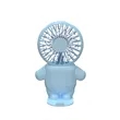 Astronaut USB Mini Handheld Fan with Phone Stand | https://www.bestnamebadges.com