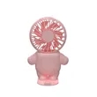 Astronaut USB Mini Handheld Fan with Phone Stand | https://www.bestnamebadges.com