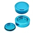 Portable Round Zyn Container Metal Snuff Can | https://www.bestnamebadges.com