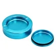 Portable Round Zyn Container Metal Snuff Can | https://www.bestnamebadges.com
