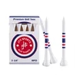 2 3/4" Premium Wood Golf Tees W/ Iconic Packging | https://www.bestnamebadges.com