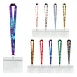 Id Card Badge Holder With Breakaway Lanyard | https://www.bestnamebadges.com