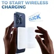 5000mAh Magnetic Wireless Power Bank Portable Phone Charger | https://www.bestnamebadges.com