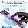 5000mAh Magnetic Wireless Power Bank Portable Phone Charger | https://www.bestnamebadges.com