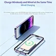 5000mAh Magnetic Wireless Power Bank Portable Phone Charger | https://www.bestnamebadges.com