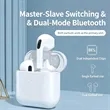 3D Stereo Wireless Earbuds with Charging Case | https://www.bestnamebadges.com