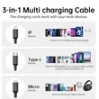3-in-1 Braided Fast Charge Cable for All Phones | https://www.bestnamebadges.com