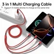 3-in-1 Braided Fast Charge Cable for All Phones | https://www.bestnamebadges.com