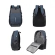 Large Business Laptop Backpack W/ USB Charging Port | https://www.bestnamebadges.com