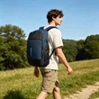 Large Business Laptop Backpack W/ USB Charging Port | https://www.bestnamebadges.com