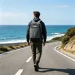 Large Business Laptop Backpack W/ USB Charging Port | https://www.bestnamebadges.com