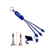 2-In-2 Charging Cable Keychain With Built-In Phone Stand | https://www.bestnamebadges.com