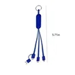 2-In-2 Charging Cable Keychain With Built-In Phone Stand | https://www.bestnamebadges.com