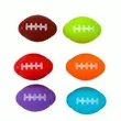 Stress-Relieving American Football Fidget Spinner Toy | https://www.bestnamebadges.com