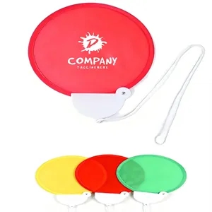 Foldable Reusable Portable Mini Round Hand Fan