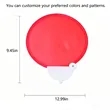 Foldable Reusable Portable Mini Round Hand Fan | https://www.bestnamebadges.com