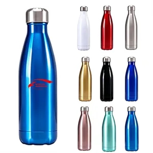 16.9oz.Double-Wall Stainless Steel Insulated Water Bottle