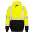 PORTWEST® Hi-Vis Contrast Hoodie w/ UPF 40 Protection | https://www.bestnamebadges.com