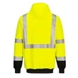 PORTWEST® Hi-Vis Contrast Hoodie w/ UPF 40 Protection | https://www.bestnamebadges.com