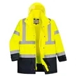 PORTWEST® Hi-Vis Waterproof 5-in-1 Contrast Executive Jacket | https://www.bestnamebadges.com
