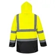 PORTWEST® Hi-Vis Waterproof 5-in-1 Contrast Executive Jacket | https://www.bestnamebadges.com