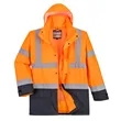 PORTWEST® Hi-Vis Waterproof 5-in-1 Contrast Executive Jacket | https://www.bestnamebadges.com