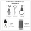 1" Super Soft Polyester Multi-Color Sublimation Lanyard | https://www.bestnamebadges.com