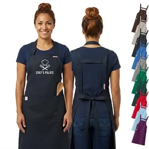 Serge Kitchen Apron w/ Shoulder strap & 2 pockets, Oil Proof