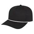 Summit Perforated Cap with Rope | https://www.bestnamebadges.com