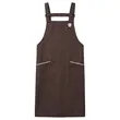 12 oz. Serge Kitchen Apron w/ Shoulder strap & 2 pockets | https://www.bestnamebadges.com