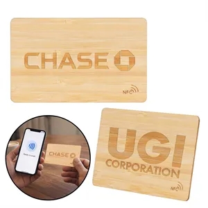 EcoTap NFC Bamboo Card