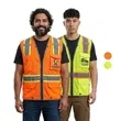 Premium Knitted Hi Vis Class 3 Safety Vest with 6 Pockets | https://www.bestnamebadges.com