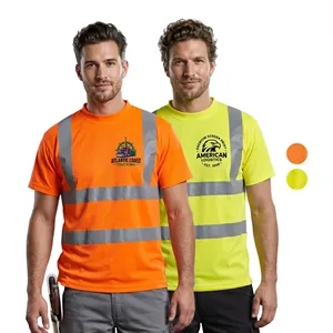 Class 2 High Visibility Reflective Safety Workwear T-Shirt