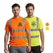 Class 2 High Visibility Reflective Safety Workwear T-Shirt | https://www.bestnamebadges.com