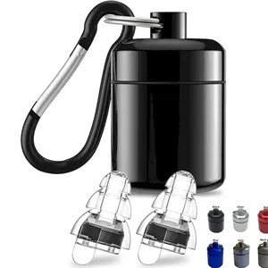 High Fidelity Earplug Sets With Aluminum Case