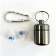 High Fidelity Earplug Sets With Aluminum Case | https://www.bestnamebadges.com